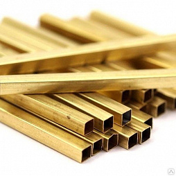  Трубы латунные профильные